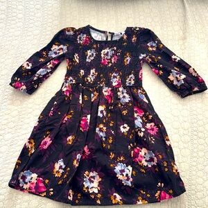 Girls Dress with 3/4 sleeves